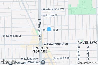 Map image of the property - 4851 N Claremont Ave