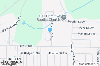 Map image of the property - 1015 Routon Dr SW