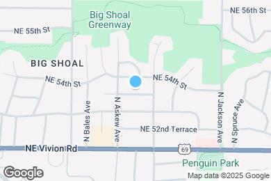 Map image of the property - 3620 NE 53 Terrace