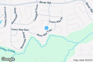 Map image of the property - 3334 River Run Trail