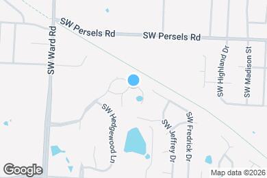 Map image of the property - 1401 SW Heartwood Terrace