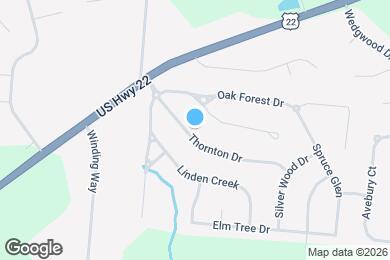 Map image of the property - 700 Thornton Dr