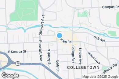Map image of the property - 105 Dryden Rd