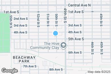Map image of the property - 5005 5th Ave S
