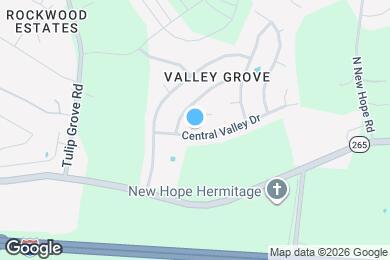 Map image of the property - 4321 Central Valley Dr