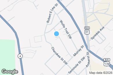 Map image of the property - 1202 Douglas MacArthur St