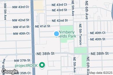 Map image of the property - 250 NE 40th St