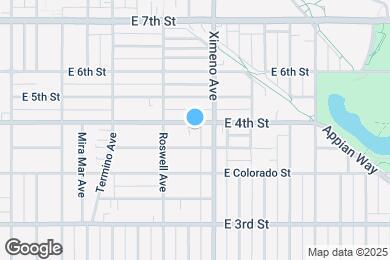 Map image of the property - 4308 E 4th St