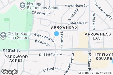 Map image of the property - 1632 S Kenwood St
