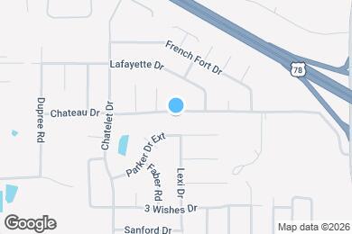 Map image of the property - 10571 Chateau Dr