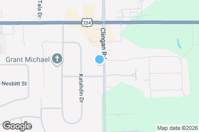 Map image of the property - 6666 Clingan Rd
