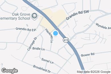 Map image of the property - The Oak Grove Village Apartments