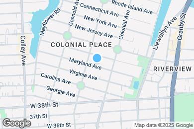 Map image of the property - 528 Maryland Ave