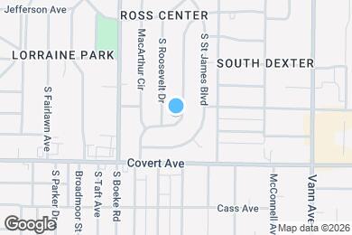 Map image of the property - 1515 S Ruston Ave