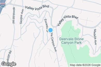 Map image of the property - 4105 Stone Canyon Ave