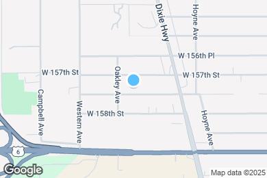 Map image of the property - 2236 W 157th Pl