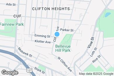 Map image of the property - 2154 W Clifton Ave