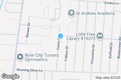 Map image of the property - 7903 Canna Dr