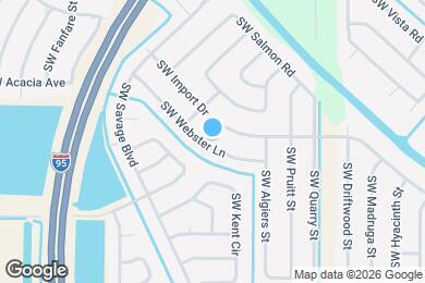 Map image of the property - 2365 SW Webster Ln