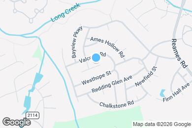 Map image of the property - 8118 Rosberg Ln