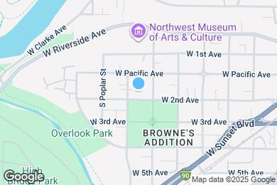 Map image of the property - 2222 W 2nd Ave