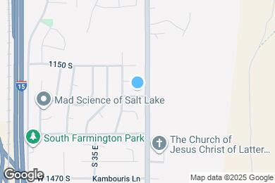 Map image of the property - 169 E 1235 S