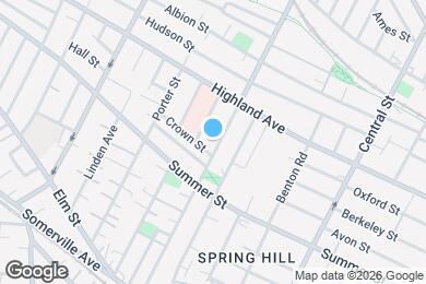 Map image of the property - 138 Lowell St