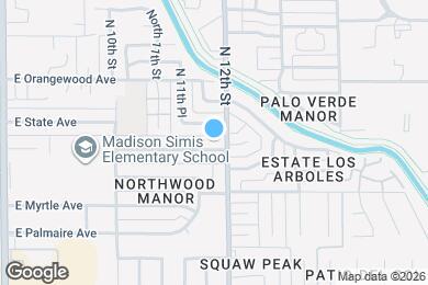 Map image of the property - 1138 E Northview Ave