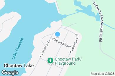 Map image of the property - 2310 Sequoya Trail