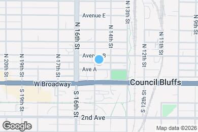 Map image of the property - 1424 Avenue A