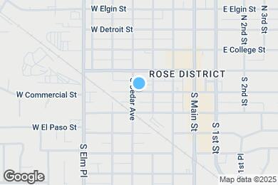 Map image of the property - 319 W Commercial St