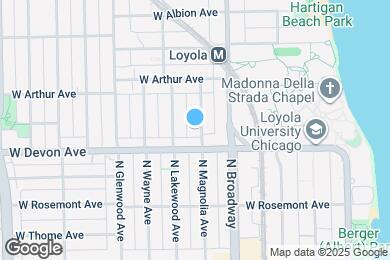 Map image of the property - 6424 N Magnolia Ave
