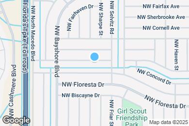 Map image of the property - 670 NW Treemont Ave