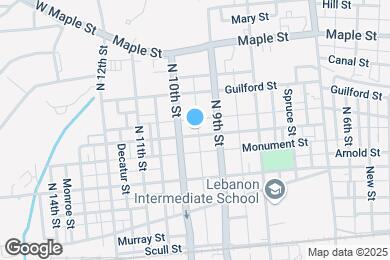 Map image of the property - 919 Mifflin St