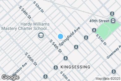 Map image of the property - 1254 S Peach St