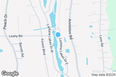 Map image of the property - 2852 Lantana Lakes Dr E