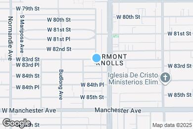 Map image of the property - 1018 W 83rd St