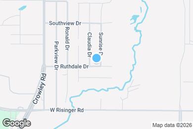 Map image of the property - 1650 Ruthdale Dr
