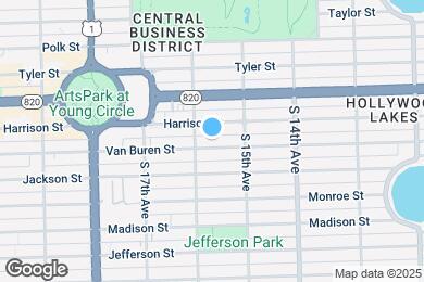 Map image of the property - 1541 Van Buren St