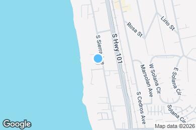 Map image of the property - 521 S Sierra Ave