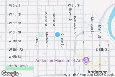 Map image of the property - 336 W 7th St