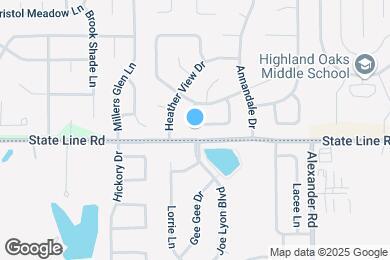 Map image of the property - 7339 Confederate Cir E