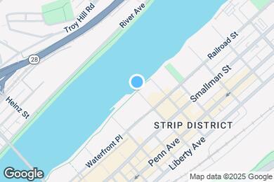 Map image of the property - The Cork Factory Lofts