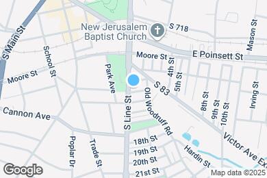 Map image of the property - 4 13th St