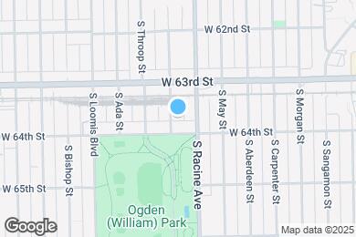 Map image of the property - 6341 S Elizabeth St