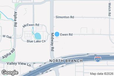 Map image of the property - Merrick on Midway Apartments