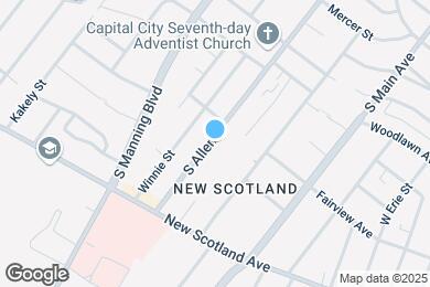 Map image of the property - 261 S Allen St