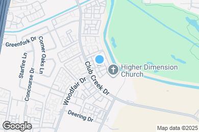 Map image of the property - 9898 Club Creek Dr