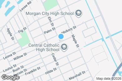 Map image of the property - 1009 Poplar St