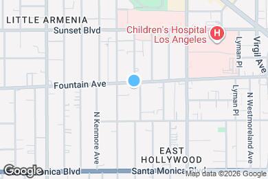 Map image of the property - 1271 N Berendo St